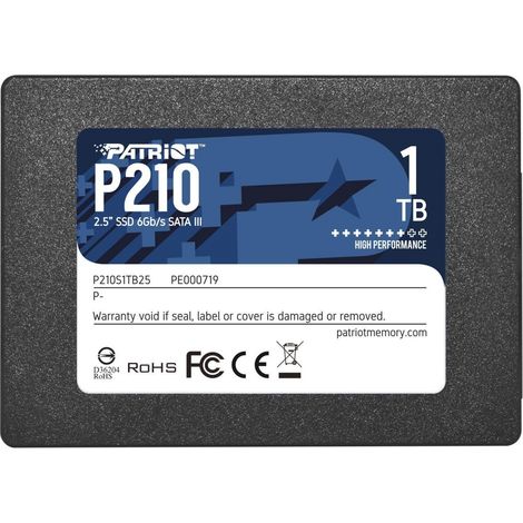 SSD Patriot P210 1TB SATA3 2.5