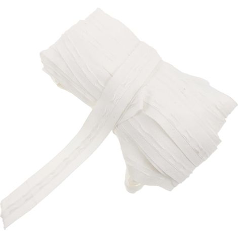 Bande Plissée et Doublure Intégrée avec Cordon de Traction en Polyester Solution Polyvalente pour Rideaux Translucides pour Projets de Décoration Intérieure (1/5)