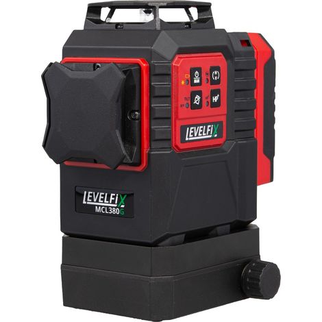 Levelfix MCL380G Laser multiligne motorisé, faisceau vert - NETIM - 563800