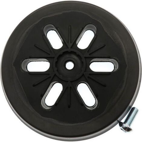 Schleifteller – 150 mm – 6 Löcher – Klettverschluss – Kompatibel mit Bosch GEX 150 AC, PEX 15 AE und GEX 150 Turbo Exzenterschleifern – 1 Stück (1/5)