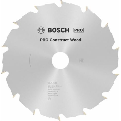 Bosch Kreissägeblatt Construct Wood 210 x 30 x 2,8 mm 14 (1/5)