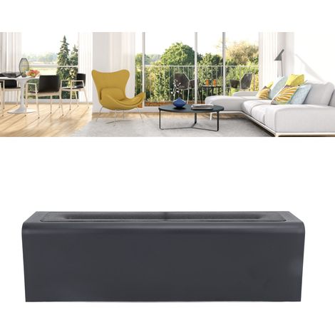 USB-Aroma-Diffusor mit simulierter Flamme für Zuhause/Büro – Luftbefeuchter – Duftdiffusor DQ711 – Schwarz (1/5)