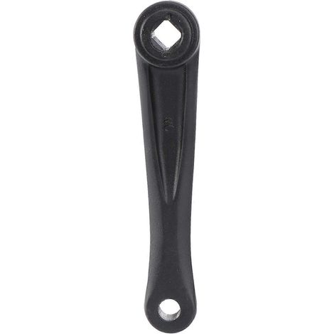 Autoriser manivelle gauche à profil bas 170 mm Carré horizontal (trou carré diagonal noir, style aléatoire)-20.50X3.50X2.50CM-Black (1/4)