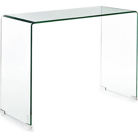 Moderne kompakte Eingangskonsole aus klarem Glas Little Mesa (1/3)