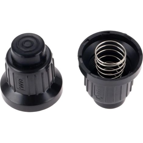 Allumeur électronique à impulsion de batterie AAA, 2 pièces, bouton-poussoir, capuchon commutateur, foyer au gaz Propane, adapté 1-6 sorties, gril BBQ (1/5)