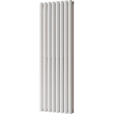 Omeara - White Vertical Radiator H1400mm x W464mm Double Panel
