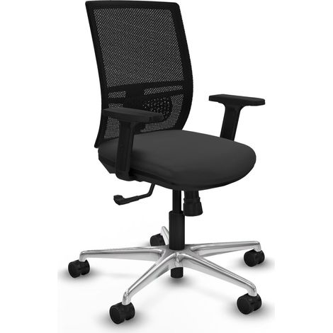 Bürostuhl piqueras y crespo Yunquera schwarz Schaumstoff hoher Dichte (1/2)