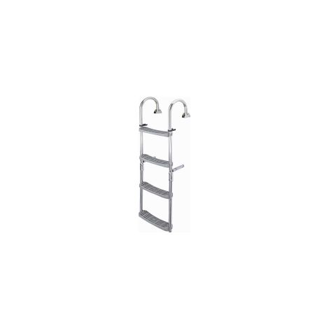 Escalera Plastimo 180 crook acero inoxidable 2 fijas 2 móviles