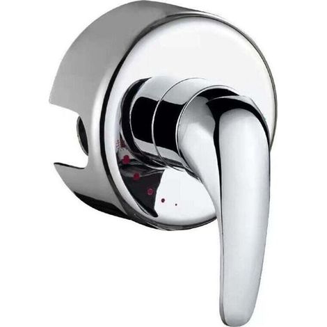 Mitigeur douche encastrable avec 1 sortie Chromé 1 sortie (1/4)