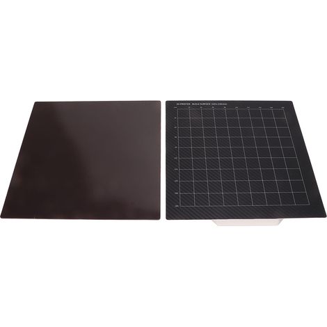 Doppelseitig flexible Stahlplatte aus PEI-Folie als Bauplattform für 3D-Drucker, 220 x 220 mm / 8,66 x 8,66 Zoll (1/5)