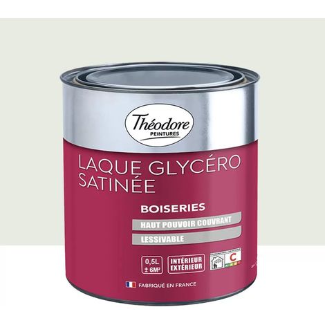 Laque Glycéro Satinée Théodore Blanc Cassé 0,5 L