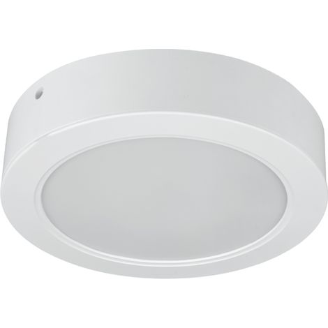 LED-Deckenleuchte für Badezimmer, 18 W, 2-in-1, Aufputz-/Einbauleuchte, rund, weiß, IP54, DPM (1/5)