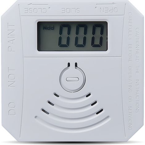 Mini-Wabenkohlerauch-CO-Kohlenmonoxid-Erkennungsalarm LCD-Konzentrationsanzeige (1/5)