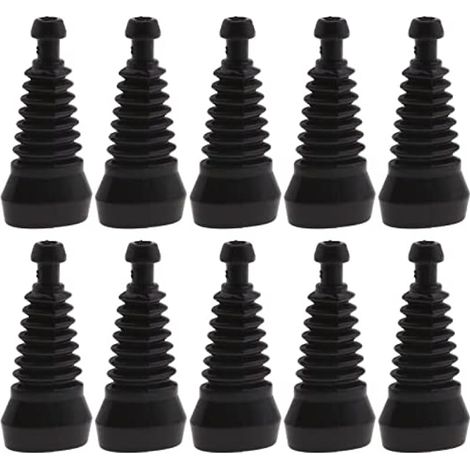Lot de 10 connecteurs 3 voies étanches pour voiture, gaines de protection pour câbles électriques et câbles anti-poussière, capuchons en silicone. (1/4)