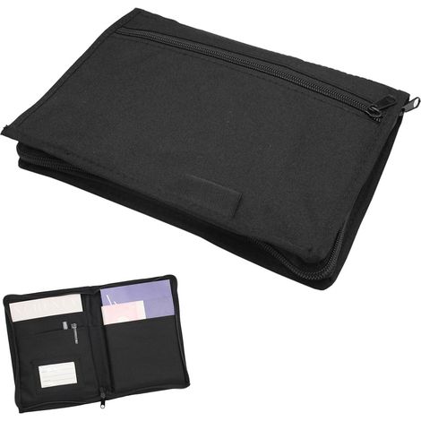 Organiseur de Boîte à Gants de Voiture, Étui de Rangement de Boîte à Gants de Voiture en Tissu Oxford, Pochettes de Porte-Documents de Voitures, (1/4)