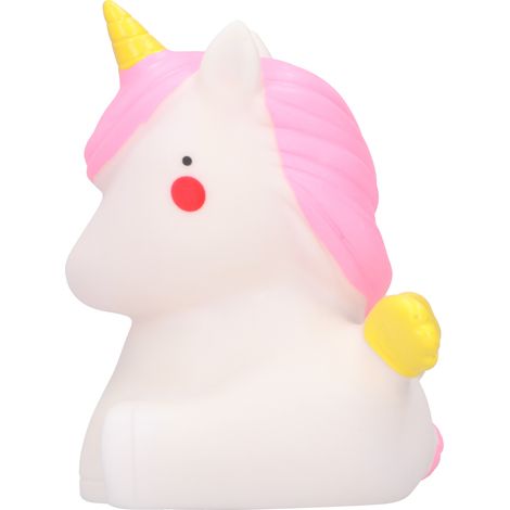 Lampe de chevet LED Licorne rose et blanche, veilleuse jouet pour enfants (1/5)