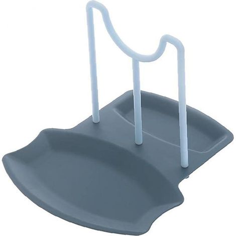 Soporte para tapas, reposacucharas, organizador de tapas de ollas, soporte progresivo para tapas y cucharas, soportes para ollas y sartenes, almacenamiento en el hogar
