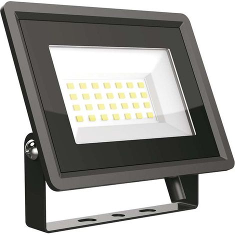 Projecteur LED 20W 6400K 1650lm IP65 noir V-TAC VT-4924 (1/5)