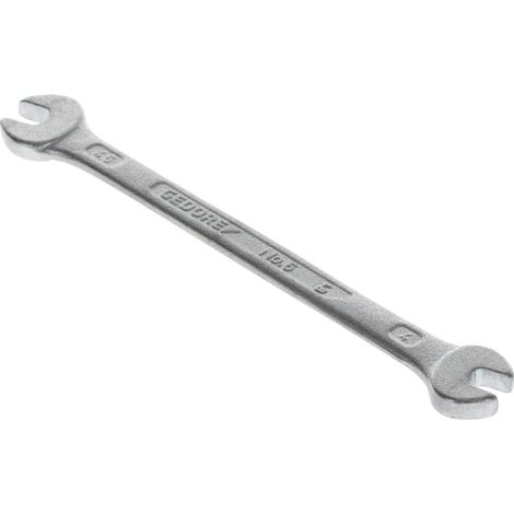 Llave plano doble, DIN 3110, lado e/planos : 4 x 4,5 mm, Largo 100 mm