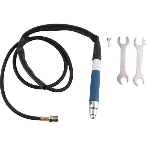 [JAMAIS UTILISÉ]Kit de micro-gravure pneumatique réglable 1/4 po avec meuleuse pour crayon, 70 000 tr/min (1/5)