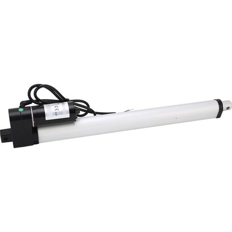 Vérin électrique linéaire 500mm course 3000N, actionneur 12V pour équipement machine, accessoire industriel haute force. (1/5)