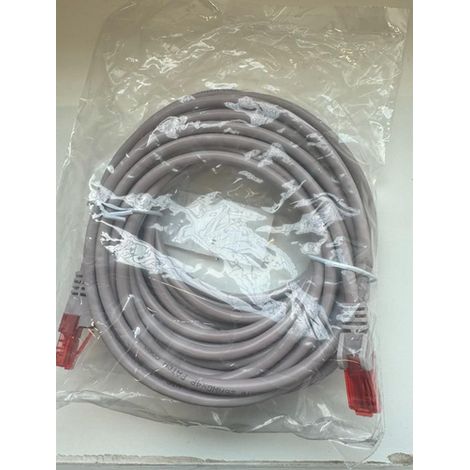 Cable MicroConnect B-UTP6075-P U/UTP CAT6 de 7,5 m, gris/lavanda (1/2)