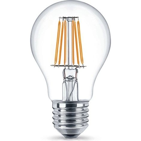 Goccia Led a Filamento 8 W  E27, Luce Calda 2700 K NOVALINE