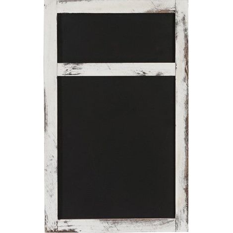 Tableau d'affichage à craie 55x34x2cm blanc vieilli DEC04030 (1/3)