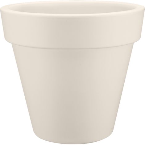 Elho Pure Round 80 White Vaso Rotondo