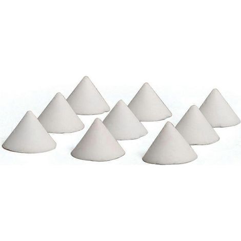 30 bewegliche Brennstifte für Töpferöfen, feuerfeste Keramikstützen, bewegliche Brennnägel, 30er-Packung, zum Glasieren und Brennen (1/5)