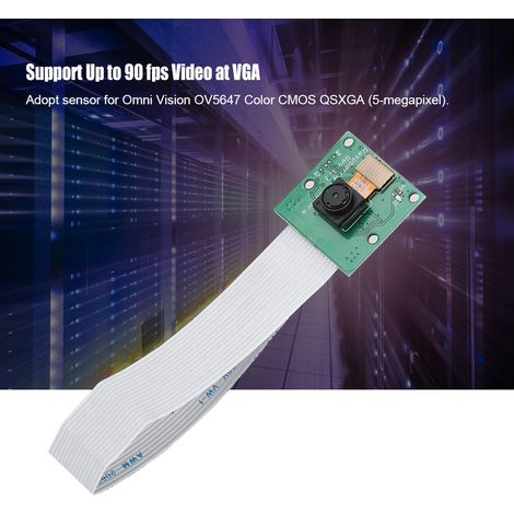 Caméra 5MP Compatible Raspberry Pi 3B/2B/B+, Module Caméra Haute Résolution (1/5)