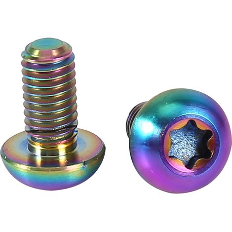 12 vis à tête Torx T25 en titane pour freins à disque de vélo (colorées) (1/5)