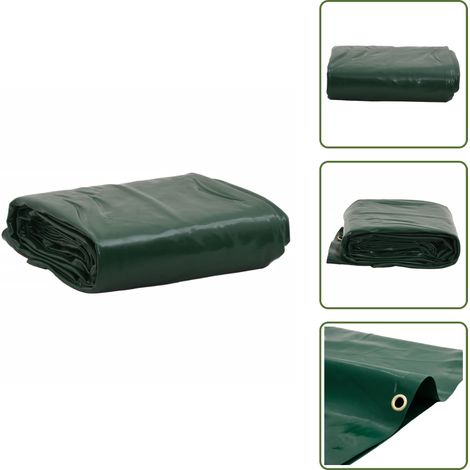 Bâche vert 2,5x4,5 m 650 g/m² - Couverture Extérieure - Bâche Imperméable - Bâche Protectrice - Bâche Verte - Bâche Pour Voiture (1/5)