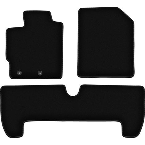BASIC schwarze Veloursmatten für: Toyota Urban Cruiser Fließheck (2008-2014)