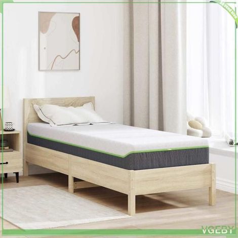 Matelas - ABI - 80 x 200 cm - Ressorts ensachés - Mousse à mémoire de forme en gel (1/5)