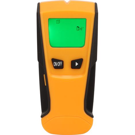 Détecteur de montants sans fil haute précision avec écran LCD rétroéclairé vert et puce à microprocesseur intelligente pour métal et bois (1/5)
