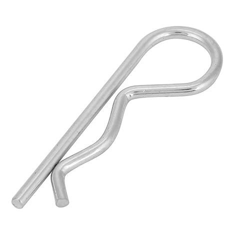 Goupille de Verrouillage, 10 Pièces 3 60 mm B Type Goupille Fendue, Goupille Agricole pour Support Hydraulique, Machines et Autres Industries (1/5)
