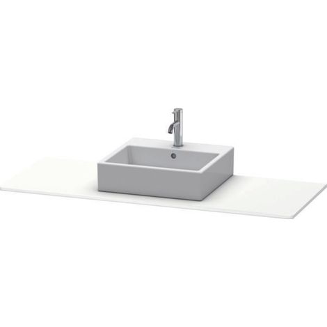Console Duravit XSquare, 1 découpe au centre, 1400x16x550mm, (1/3)
