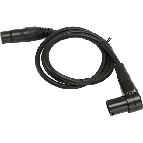 Câble XLR symétrique 3 broches, Plug and Play, transmission de signal sans perte, câble microphone HiFi XLR mâle-femelle, 1 m (1/5)