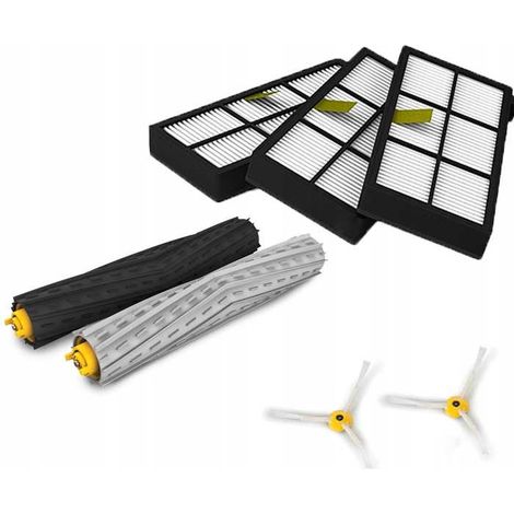 Kit de cepillo y filtro para iRobot Roomba serie 800/900 (1/5)
