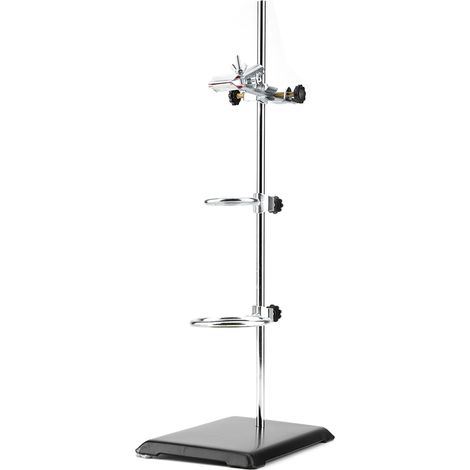 GARRYFIZH Bracket à pinces à flacon, stand de fournitures d'enseignement des instruments de laboratoire, expérience de chimie pour le laboratoire