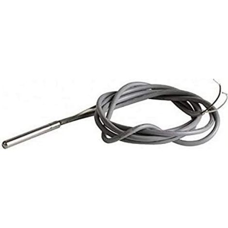 Sonda de Temperatura Eliwell NTC6X40  10K a 25ºC  Rango -30/+80ºC  Longitud 1,5m  Cable PVC  Sensor de Precisión (1/2)