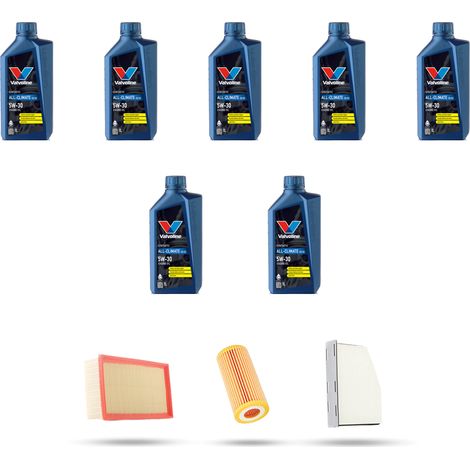 Kit tagliando 3 FILTRI e 7L OLIO compatibile con Audi Q3 (8UB,8UG) 2.5 tfsi 250kw dal 2013 (1/4)