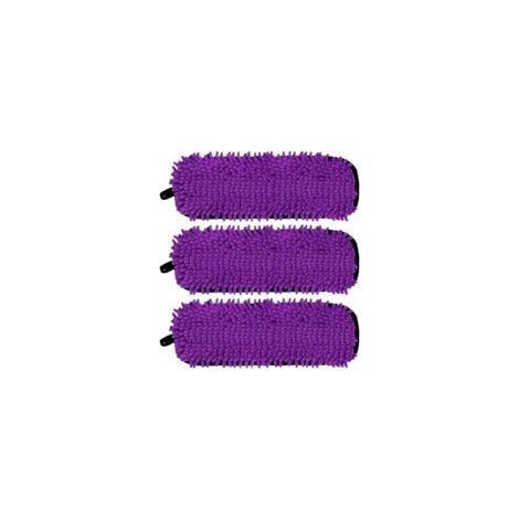 Set di 3 panni di ricambio riutilizzabili compatibili con Swiffer PowerMop, panni in microfibra per mocio spray Swiffer da 15", panni lavabili PowerMop per pavimenti - Crezuo