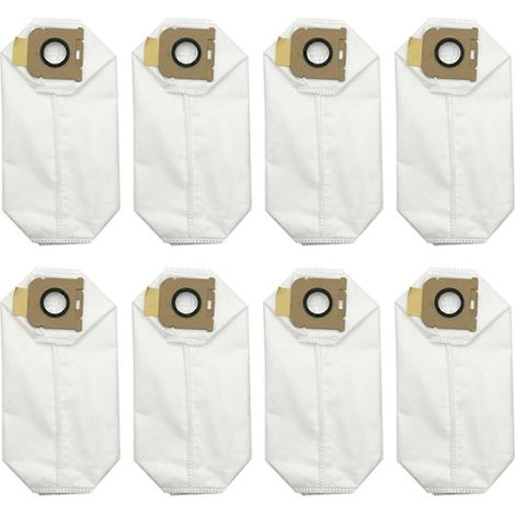 Lot de 8 sacs à poussière pour aspirateur robot Dreame Z10 Station (1/5)