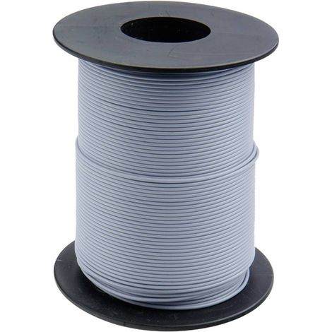 Donau Elektronik 125-S50-9 Cavo per cablaggi 1 x 0.25 mm² Grigio 50 m