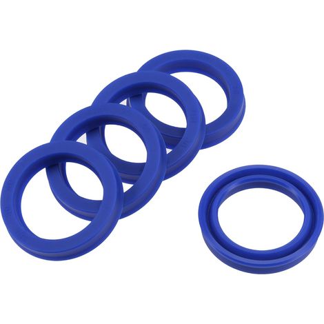 5 Pcs Joints Radiaux UN, Joints D'huile PU Industriels Pour Cylindres Hydrauliques (Bleu, 30-mm Alésage x 40-mm Diamètre Extérieur, 7-mm Largeur) (1/5)