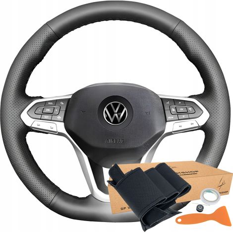 Lenkradbezug für Golf 8 Atlas Jetta Passat B9 Tiguan Sharan (1/5)