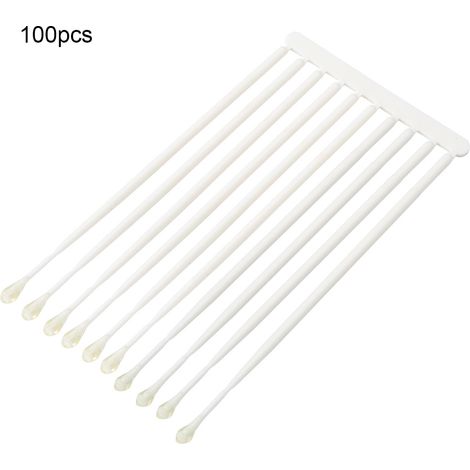 100 embouts de brosse jetables pour le collage de matériaux dentaires, destinés aux couronnes et aux facettes en porcelaine (1/5)