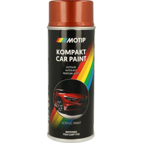 PEINTURE ACRYLIQUE KOMPAKT 51900 ROUGE METALLISE 400ML MOTIP